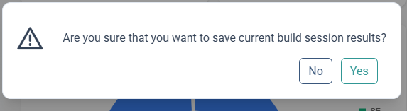Saving the app and ending the build session